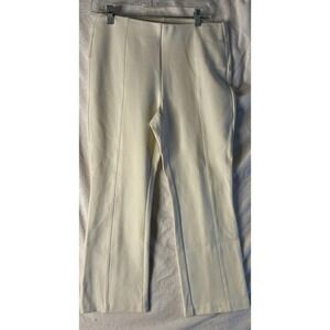 Rafael Women's Winter White Pants Straight Leg Size Medium